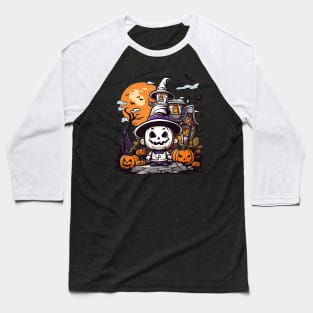 Halloweentown Creepy Child Baseball T-Shirt